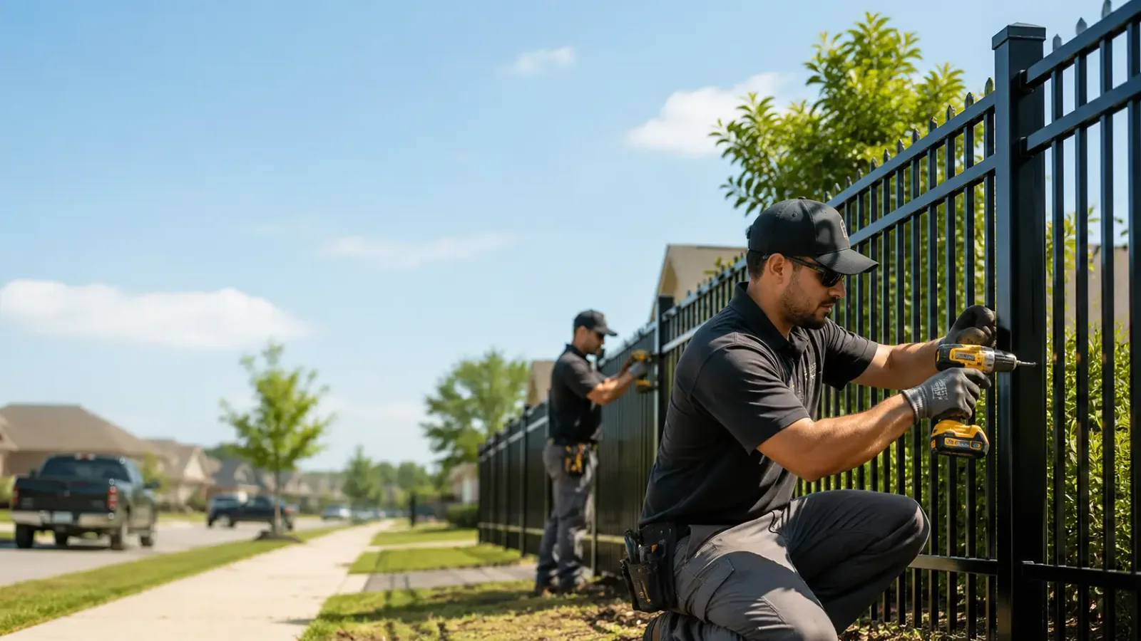 Metal Fence Installation in Harrison, TN